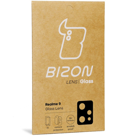 Szkło na aparat Bizon Glass Lens dla Realme 9 5G, 2 sztuki