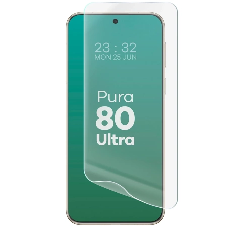 Folia hydrożelowa na ekran Bizon Glass Hydrogel Front do Huawei Pura 80 Ultra, 1 sztuka
