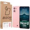 Etui Bizon Case Łupka do OnePlus Nord CE5 5G, różowe