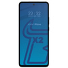 2x Szkło + szybka na aparat Bizon Edge Pack do Motorola Edge 30