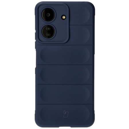 Pancerne etui Bizon Case Tur do Xiaomi Redmi 13C / Xiaomi Pocophone C65, granatowe