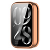 Etui z osłoną ekranu Bizon Case Watch Felipe do Xiaomi Mi Smart Band 9 Pro, różowozłote