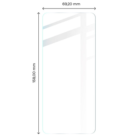 Szkło hartowane Bizon Glass Clear - 3 szt. + obiektyw, Motorola Moto G22