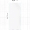 Folia hydrożelowa na ekran Bizon Glass Hydrogel Front do Xiaomi Redmi Note 12S, 1 sztuka