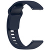 Pasek silikonowy do smartwatcha, Bizon Strap Watch Silicone Pro H, Quick Release 22 mm, granatowy