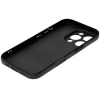 Etui Bizon Case Łupka do iPhone 16 Pro, czarne