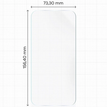 Folia hydrożelowa na ekran Bizon Glass Hydrogel Front do iPhone 15 Plus / 15 Pro Max , 1 sztuka