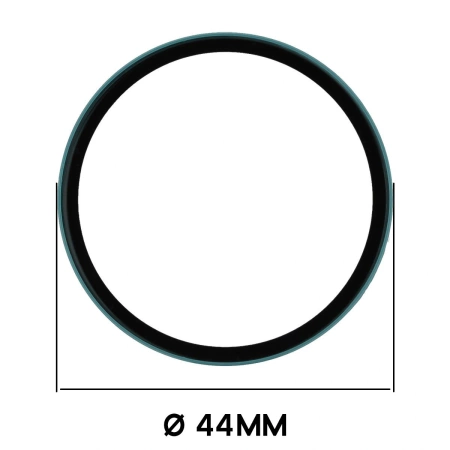 Etui ze szkłem do zegarka Bizon Case+Glass Watch do Xiaomi Watch S4 41 mm, zielone