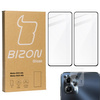 2x Szkło + szybka na aparat BIZON Edge 2 do Moto G13/G23 4G