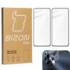 2x Szkło + szybka na aparat Bizon Edge 2 Pack do Moto G13/G23 4G