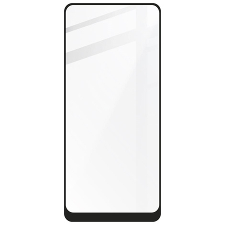 Szkło hartowane Bizon Glass Edge - 2 sztuki + ochrona na obiektyw, Realme 7, czarne