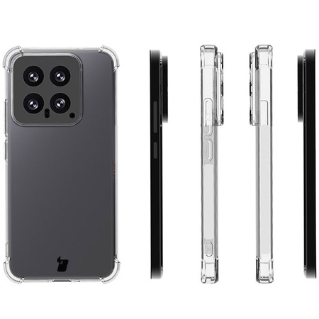 Elastyczne etui Bizon Case Salpa do Xiaomi 14, przezroczyste