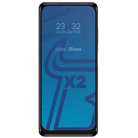 2x Szkło + szybka na aparat Bizon Edge Pack do Xiaomi Poco X3 / NFC / PRO
