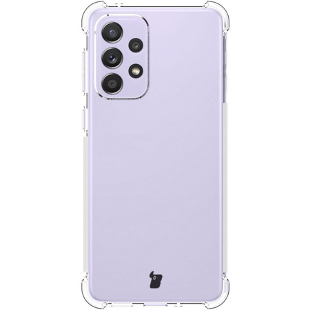 Etui + 2x szkło + obiektyw Bizon Case Clear Pack do Galaxy A33 5G, przezroczyste