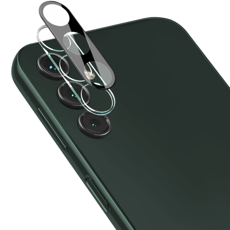 Szkło na aparat Bizon Glass Silk Lens do Galaxy A25 5G, 2 sztuki