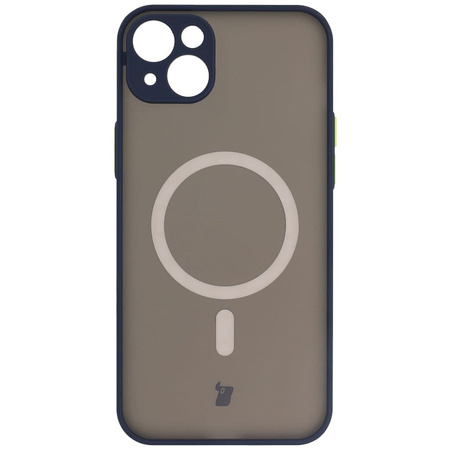 Etui Bizon Case Hybrid MagSafe do Apple iPhone 14 Plus, granatowe