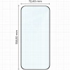 Szkło hartowane Bizon Glass Edge 2 do Google Pixel 10 Pro XL / 9 Pro XL, czarna ramka