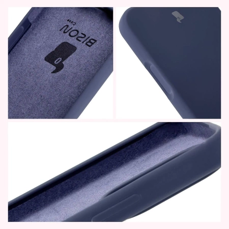 Silikonowe etui Bizon Soft Case do Honor 400 Lite, ciemnoniebieskie
