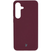 Silikonowe etui Bizon Soft Case do Galaxy S25 Plus, ciemnofioletowe