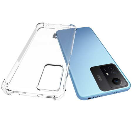 Elastyczne etui Bizon Case Salpa do Xiaomi Redmi Note 12S, przezroczyste