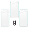 3x Szkło hartowane + szybka na aparat Bizon Glass Clear Pack do Moto G31 / G41
