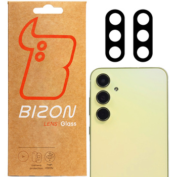 Szkło na aparat Bizon Glass Silk Lens do Galaxy A56 5G, 2 sztuki