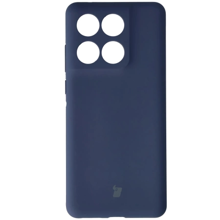 Silikonowe etui Bizon Soft Case do Motorola Edge 60 Fusion / 60, ciemnoniebieskie