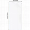 Folia matowa Bizon Glass Film Sun Duo do Nothing Phone (3a), 2 sztuki