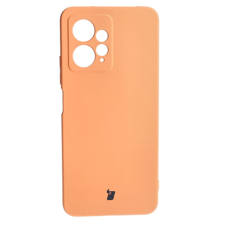 Etui Bizon Case Silicone do Xiaomi Redmi Note 12 4G, pomarańczowe