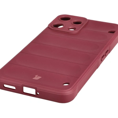 Pancerne etui Bizon Case Tur do Nothing Phone (3a) Lite, burgundowe