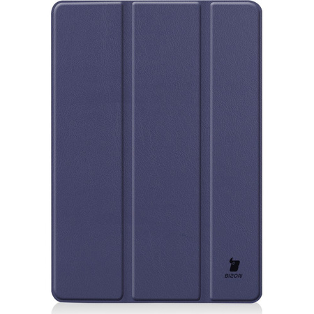 Etui Bizon Case Tab Croc do iPad 9/8/7 10.2 2021/2020/2019, granatowe