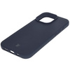 Silikonowe etui Bizon Soft Case do iPhone 16 Pro Max, ciemnoniebieskie