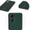 Silikonowe etui Bizon Soft Case do Motorola Moto G24 / G24 Power, ciemnozielone