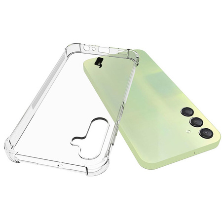 Elastyczne etui Bizon Case Salpa do Galaxy A15 5G/4G, przezroczyste