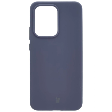 Silikonowe etui Bizon Soft Case do Oppo Reno13 Pro, ciemnoniebieskie