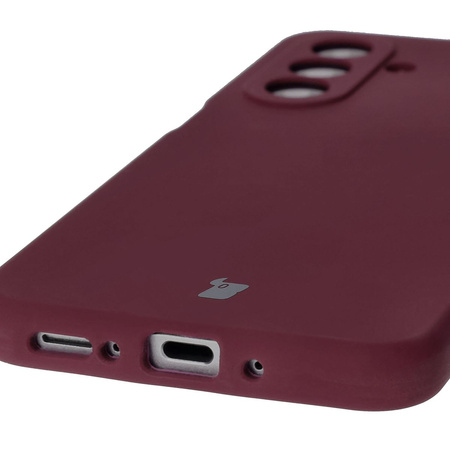 Silikonowe etui Bizon Soft Case do Galaxy A17 5G / A26 5G, ciemnofioletowe