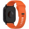 Pasek silikonowy do smartwatcha, Bizon Strap Watch Silicone Pro H, Quick Release 22 mm, pomarańczowy