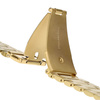 Pasek ze stali nierdzewnej Bizon Strap Watch Aura do Apple Watch 38/40/41/42 mm, złoty