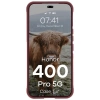 Pancerne etui Bizon Case Tur do Honor 400 Pro, burgundowe