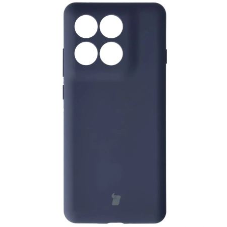 Silikonowe etui Bizon Soft Case do Motorola Edge 60 Pro, ciemnoniebieskie