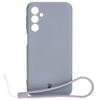 Etui Bizon Case Silicone do Galaxy M34 5G, szare