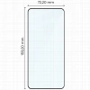 2x Szkło + szybka na aparat Bizon Edge 2 Pack do Vivo V50 Lite 4G / 5G