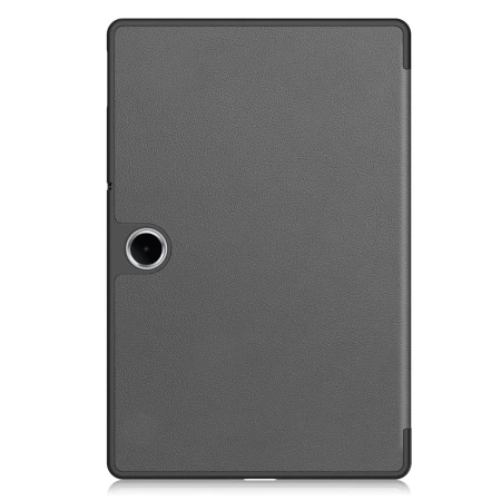 Etui z klapką Bizon Case Tab Croc do OnePlus Pad Lite / Oppo Pad SE, szare