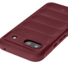 Pancerne etui Bizon Case Tur do Google Pixel 8a, burgundowe