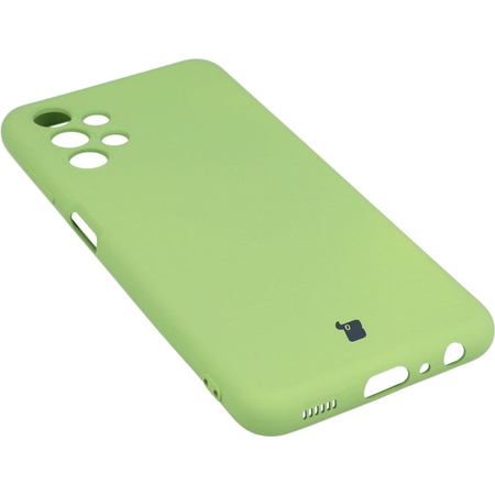 Etui Bizon Case Silicone do Galaxy A13 4G, jasnozielone