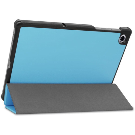 Etui Bizon Case Tab Croc do Lenovo Tab M10 Plus (2 Gen.), błękitne