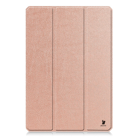 Etui Bizon Case Tab Lizard do Xiaomi Pad 5 / 5 Pro 11.0, różowozłote