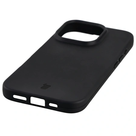 Etui z recyklingu Bizon Case ReLeaf do iPhone 16 Pro, czarne