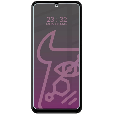 Prywatyzujące szkło hybrydowe Bizon Glass Mule Shadow do Xiaomi Redmi 14C 4G / 5G, matowe