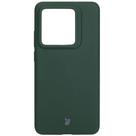 Silikonowe etui Bizon Soft Case do Realme GT 7 Pro, ciemnozielone